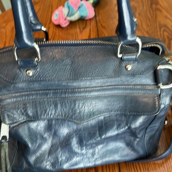 Rebecca Minkoff Navy Blue Pebbled Leather - Picture 10 of 16